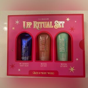 Bath & Body C.O. Bigelow Lip‎ Ritual 3-piece Gift Set